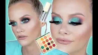 TEAL POP MAKEUP TUTORIAL | Colourpop X iLuvSarahii Palette