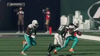 Madden 18 - Miami Dolphins vs New York Jets - Full Game Simulation Nation