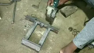 Making Drill Press Vice Clamp with Quick Release Button Mini vice drill Clamping tool.
