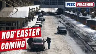Virginia and Carolinas in bullseye for nor'easter snow