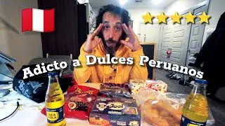 Feliciano prueba M&Aacute;S Dulces de Per&uacute; 🇵🇪 (vlog/reacci&oacute;n)