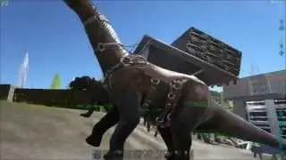 ARK Survival Evolved - NEW Bronto Platforms