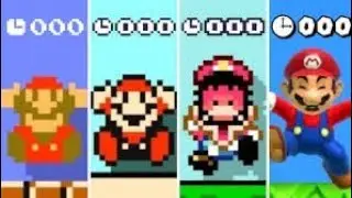 todos los juegos de súper Mario Bros se acaban el tiempo