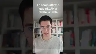 Le CORAN enseigne que ALLAH a r&eacute;v&eacute;l&eacute; la Torah et l'Evangile! #islam #christianisme #muslim