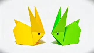 Paper Rabbit | Easy Paper Rabbit Craft | Kids Craft Ideas