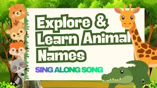 Animal Party Parade &ndash; Learn Animal Names Through Song!