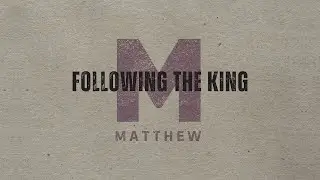 An Authoritative Call to Follow - Matthew 8:18-22