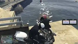 LAPD Motorcycle Unit İle Motorsiklet Kovalamacası - (baldwin.rpg)