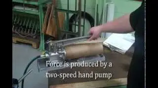 Universal Calibrating Machine for load cells, crane scales and other force devices