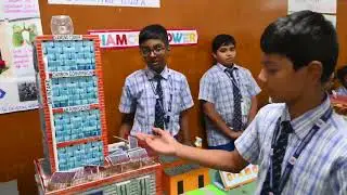 Chettinad Vidyashram - 🔬 Science Exhibition 2025 | Diamond Tower Concept