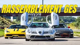 DU LOURD au RASSEMBLEMENT GES !! ( SLR, 992 ST, DIABLO ....)