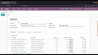 Howk-i ERP Zone | Odoo | Sales | Import Sale Order line