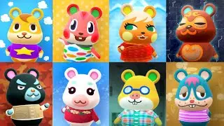 All 8 Hamster Villager House Interiors - I gave Apple an apple...