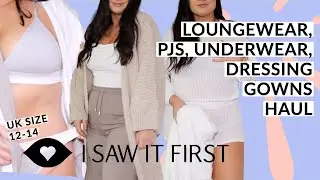 UK SIZE 12-14 AUTUMN LOUNGE & COMFIES TRY-ON HAUL | I SAW IT FIRST | 60% OFF|EMILY LUCY RAJCH