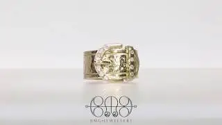 Belt buckle ring bmg jewellery