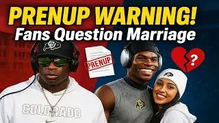 Deion Sanders&rsquo; Prenup Warning to Travis Hunter Resurfaces | Fans Question Marriage to Leanna Lenee