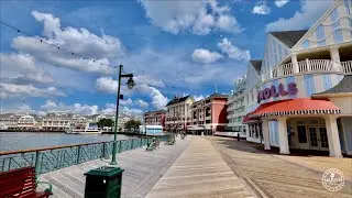 Relaxing Walk Around Disney's Boardwalk - Filmed in 4K | Walt Disney World Orlando Florida 2021