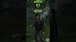 The Last of Us Part 2 | Frame Gen + Latency Test (RTX 4060)