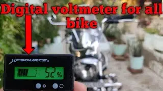Voltmeter for bikes and scooty, battery capacity indicator#mmvlogmechanic
