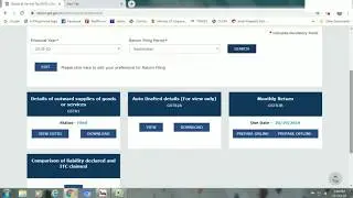 Filling Of GSTR 3B Return (Part - 2) - Live Demo