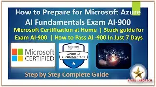 How to Prepare for Microsoft Azure Artificial Intelligence AI 900 Exam | Complete Step by Step Guide
