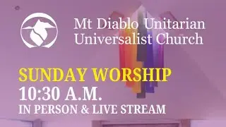MDUUC Sunday Worship - SUNDAY, OCTOBER 12, 2025 – “Wakirimasu, Wakarimasen.”