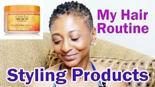 CANTU REVIEW  DEFINE & STYLIING ROUTINE  - 4C HAIR / TV Blake Review
