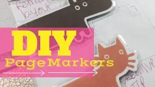 DIY Magnetic Page Markers