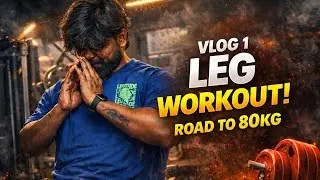 Vlog 1 - Leg-day workout | Subscribe & Support