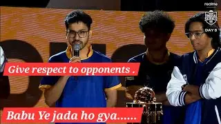 Bgis interview Saum babu disrespect jonny jonny crying