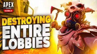 6 FINGER CLAW ON PHONE DESTROYS LOBBY in Apex Legends Mobile