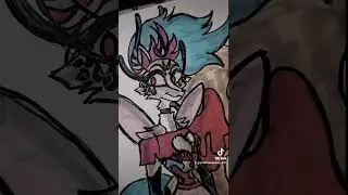 Queen Bee from Helluva boss #art #helluvaboss #helluvabossfanart #helluvabossqueenbee #drawing