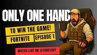 Winning Fortnite With One Hand