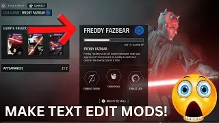 HOW TO MAKE TEXT EDIT MODS IN FOR BATTLEFRONT 2 IN FROSTY EDITOR - *UPDATED 2024*
