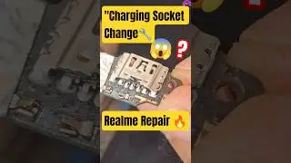 Charging Socket Change  Full Repair Process 😱 | Mobile Repairing Reality