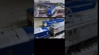 9 JR東日本 東海 西日本 九州 カートレイン九州 20系 EF81形300番台牽引 JR &ldquo;CAR TRAIN KYUSHU&rdquo; EF81-300 + SERIES 20 + WAKI ＃train