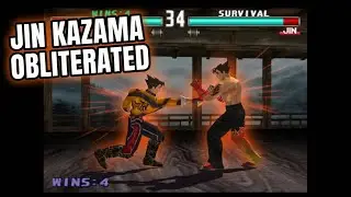 Tekken 3 Jin Survival Mode Ends Like This...