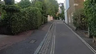 VIRTUAL WALK - London - Hampstead - Church Row to Mount Vernon