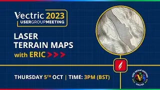 Лазерные карты местности &mdash; Eric Avid CNC | Vectric Worldwide UGM 2023