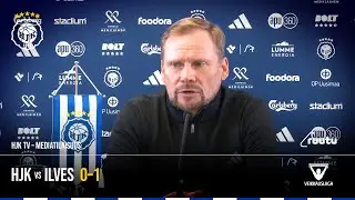 HJK vs Ilves 0-1 - Mediatilaisuus