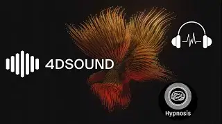 4D STEREO SOUND for Deep TRANCE - HYPNOTIC Abstract Animation - 10 Hours - Use HEADPHONES 🎧