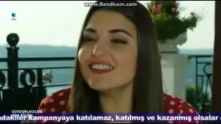 GÃœNEÅÄ°N KIZLARI Selin ve Nazli nin CocaCola reklami