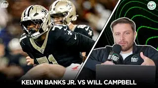 Kelvin Banks Jr. vs. Will Campbell: Did Saints get the best rookie tackle?