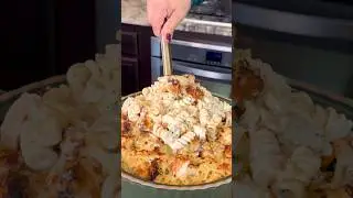 Chicken Alfredo Pasta Casserole #shorts