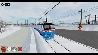 Amtrak AEM-7 Phase III Montrealer (30th St - NY Penn; All stops) | Roblox NEC Simulator