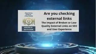 Are you checking external links