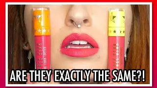 Cherry Wet Vs Strawberry Crush | ARE THEY EXACTLY THE SAME / Jeffree Star SERIES | Cerise1307 |