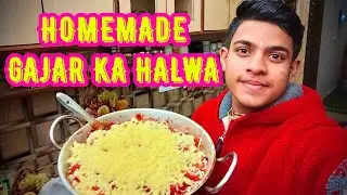 Homemade Gajar Ka Halwa😃