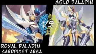 Team K4RD_F on Cardfight Area! Domo(Alfred Exiv Seekers) vs Gold Paladin(Liberators)