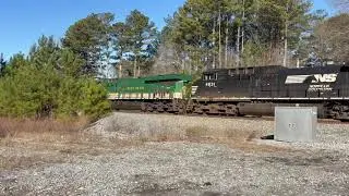 Chasing NS Southern Railway Heritage Unit #8099 (Part 1)